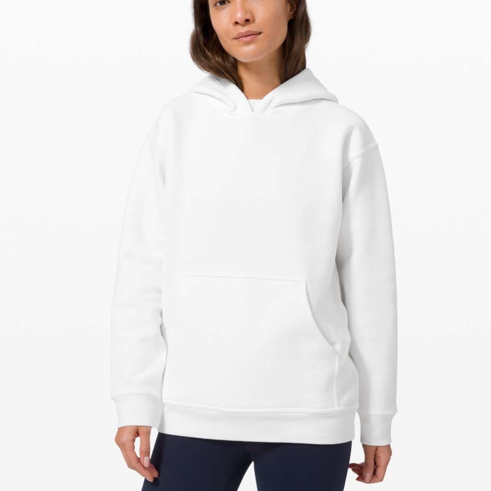 Like new white lululemon hoodie
